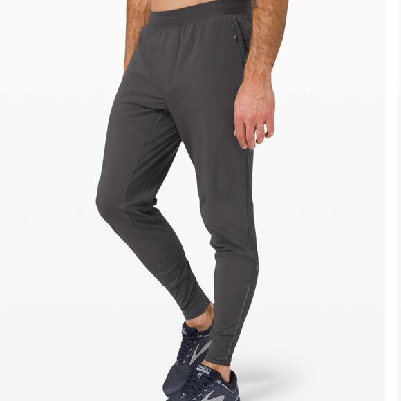 Lululemon Mens Surge Hybrid Pant Grey Size Large - Picture 1 of 8